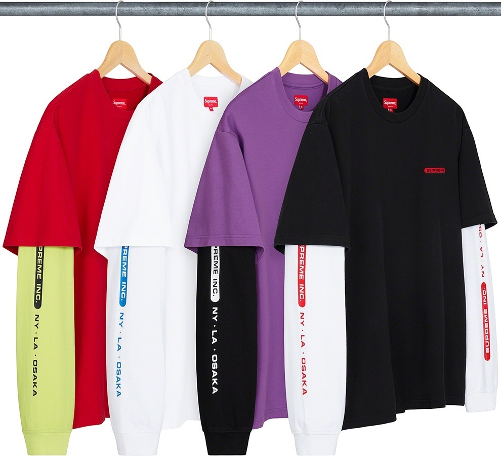 Supreme Inc. Paneled L/S Top